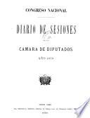 Diario de sesiones de la Cámara de Diputados