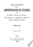 Diccionario de la administracion de Filipinas