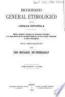 Diccionario general etimológico de la lengua española