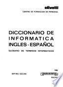 DICCIONARIO INFORMATICA ING-ESP