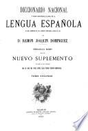 Diccionario nacional; ó, Gran diccionario clásico de la lengua española