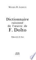 Libro Dictionnaire raisonné de l'oeuvre de F. Dolto