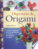 Libro Directorio de origami