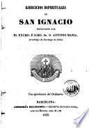 Ejercicios espirituales de San Ignacio