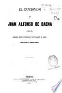 El cancionero de Juan Alfonso de Baena