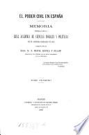 El poder civil en España