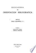 Enciclopedia de orientación bibliográfica: Introducción general. Ciencias religiosas