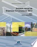 Encuesta Anual de Empresas Constructoras 2013. EAEC. Síntesis metodológica