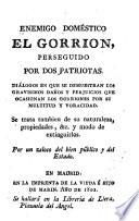 Enemigo doméstico el gorrion