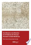 Escribanos y escribanías en el Señorío de Vizcaya durante la Edad Moderna