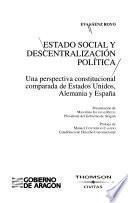 Estado social y descentralización política
