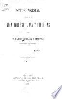 Estudio forestal acerca de la India inglesa, Java y Filipinas