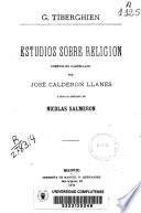 Estudios sobre religión