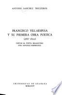 Francisco Villaespesa y su primera obra poética (1897-1900)