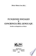 Funciones sociales y conciencia del lenguaje