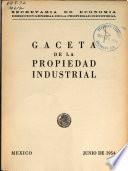 Gaceta de la propiedad industrial ...