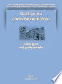 Libro Gestión de Aprovisionamiento