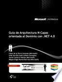 Gu a de Arquitectura N-Capas Orientada Al Dominio Con .Net 4.0