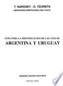 Guía para la identificación de las aves de Argentina y Uruguay