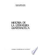 Historia de la literatura guatemalteca
