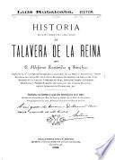 Historia de la muy noble y muy leal ciudad de Talavera de la Reina