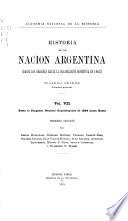 Historia de la nación argentina (desde los orígenes hasta la organización definitiva en 1862)