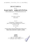 Historia de la nación argentina : desde los origenes hasta la organización definitiva en 1862