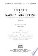 Historia de la nación argentina