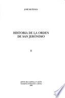 Historia de la orden de San Jerónimo