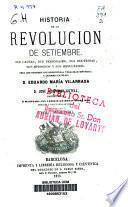 Historia de la Revolución de Setiembre