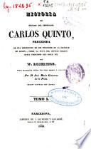 Historia del reinado del emperador Carlos Quinto