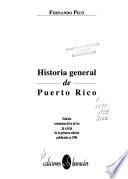 Historia general de Puerto Rico