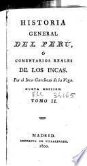 Historia general del Perú ó Comentarios reales de los Incas