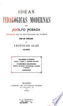 Ideas pedagógicas modernas