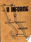 II informe del Lic. Braulio Maldonado S., Governador Constitucional del Estado de Baja California