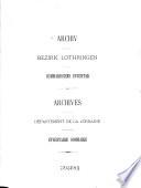Inventaire sommaire des archives dÃ©partementales antÃ©rieures Ã  1790