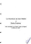 La aventura de don Melón y doña Endrina