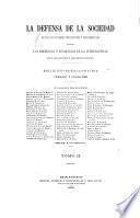 La Defensa de la Sociedad
