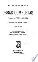 La fiera domada. La duodécima noche. Mucho ruido para nada