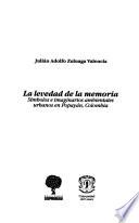 La levedad de la memoria