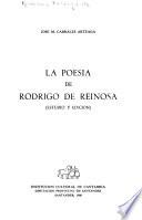 La poesía de Rodrigo de Reinosa