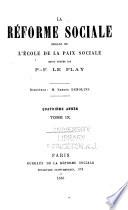 La Réforme sociale