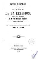 Lecciones elementales de los fundamentos de la religión