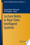 Libro Lecture Notes in Real-Time Intelligent Systems