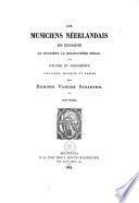 Les musiciens néerlandais en Espagne dus douzième au dix-huitième siècle