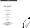 Letters and Papers