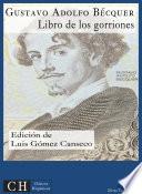 Libro de los gorriones: Rimas