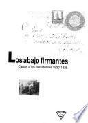 Los abajo firmantes