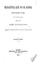 Manantial que no se agota