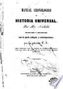 Manual cronológico de historia universal